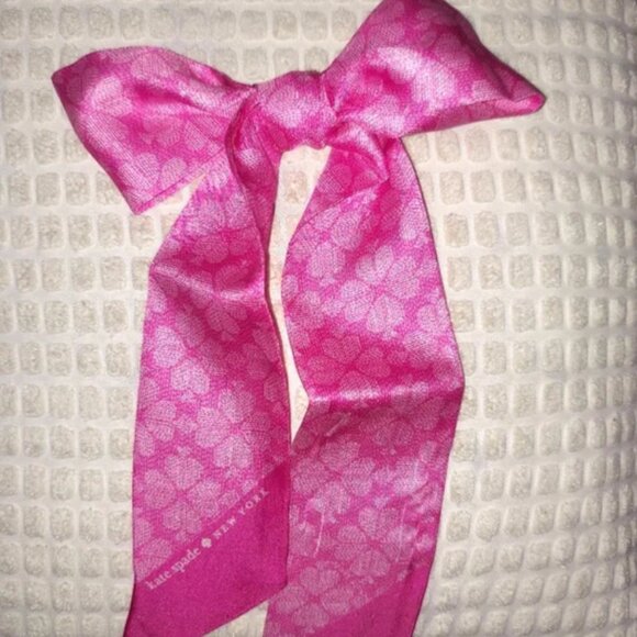 Kate Spade Pink Floral Twilly NWOT - Picture 3 of 6